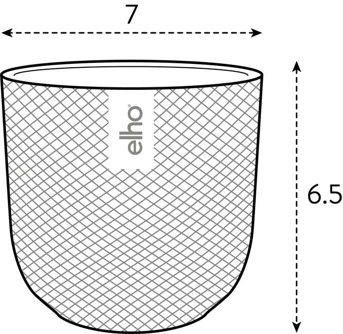 jazz round mini 7cm dark burgundy